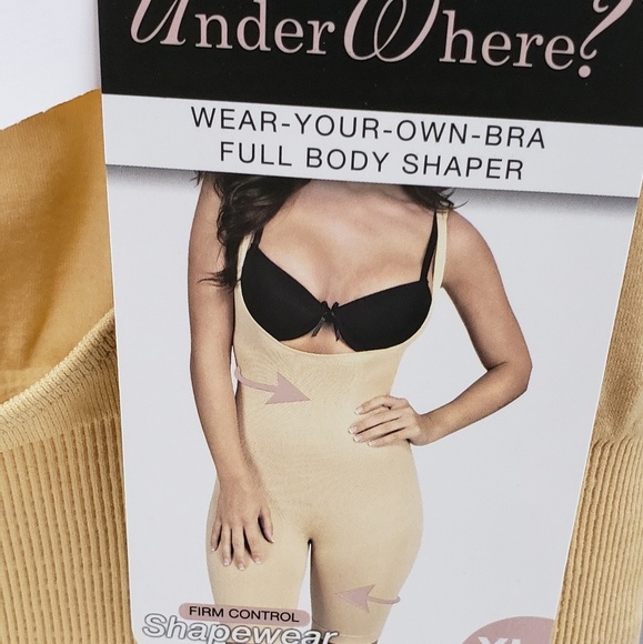 NWT Under Where? Full body Shapewear. Sizes: XL, 2X & 3X BEIGE $30 each - Picture 5 of 15